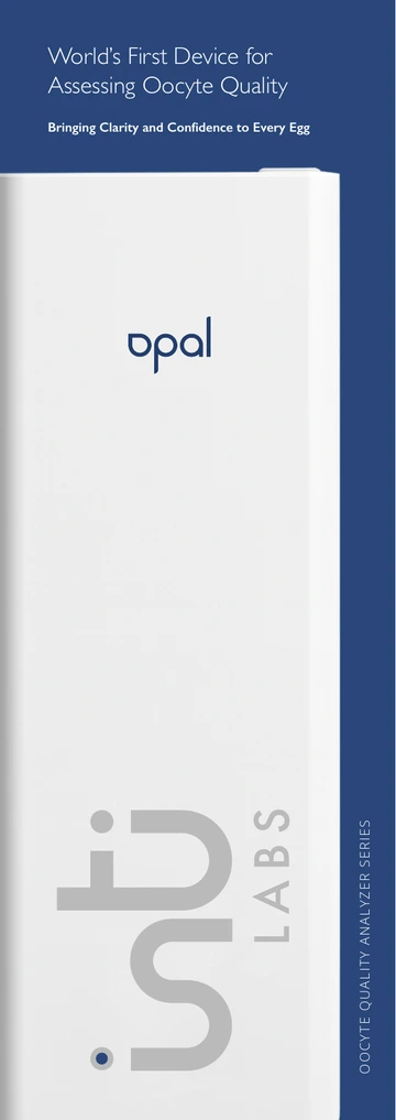 Opal English brochure cover